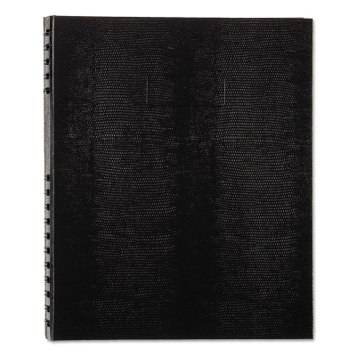 Blueline NotePro Notebook, 1-Subject, Medium/College Rule, Black Cover, (150) 11 x 8.5 Sheets (A10300BLK)