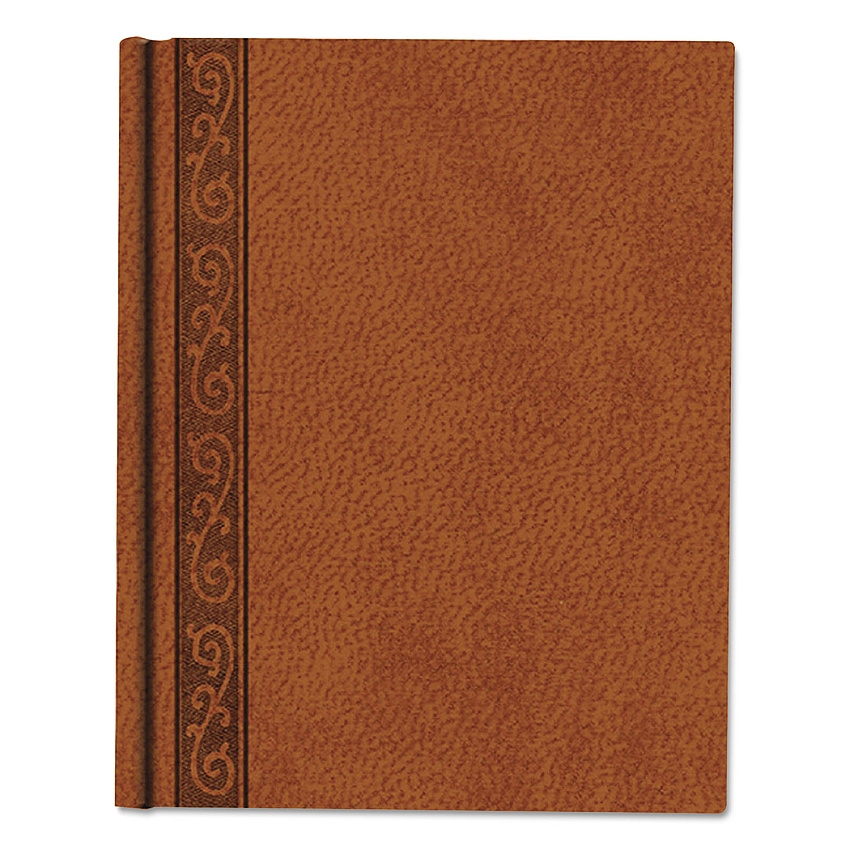 Blueline Da Vinci Notebook, 1-Subject, Medium/College Rule, Tan Cover, (75) 11 x 8.5 Sheets (REDA8004)