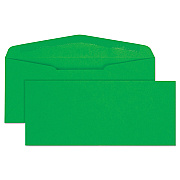 Quality Park Colored Envelope, #10, Commercial Flap, Gummed Closure, 4.13 x 9.5, Green, 25/Pack (QUA11135)