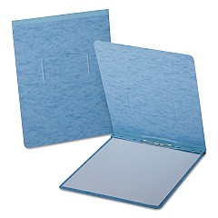 Oxford PressGuard Report Cover with Reinforced Top Hinge, Two-Prong Metal Fastener, 2" Capacity, 8.5 x 11, Light Blue/Light Blue (OXF71101)