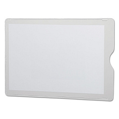 Oxford Utili-Jac Heavy-Duty Clear Plastic Envelopes, 4 x 6, 50/Box (OXF65006)