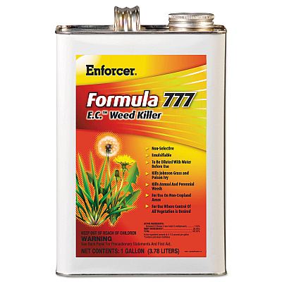 Enforcer Formula 777 E.C. Weed Killer, Non-Cropland, 1 gal Can, 4/Carton (AMR136423)