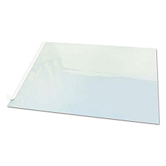 Artistic Second Sight Clear Plastic Desk Protector, with Hinged Protector, 25.5 x 21, Clear (AOPSS2125)
