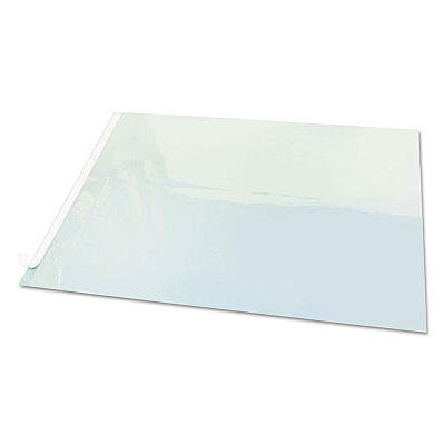 Artistic Second Sight Clear Plastic Desk Protector, with Hinged Protector, 25.5 x 21, Clear (AOPSS2125)