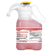 Diversey Hard Surface Sanitizer, Red, 1.4 L Bottle, 2/Carton (DVO100965932)