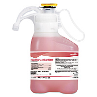 Diversey Hard Surface Sanitizer, Red, 1.4 L Bottle, 2/Carton (DVO100965932)