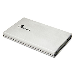 AbilityOne 7045015689695, SKILCRAFT Portable Hard Drive, 500 GB, USB 3.0, Silver