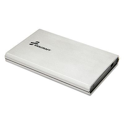 AbilityOne 7045015689695, SKILCRAFT Portable Hard Drive, 500 GB, USB 3.0, Silver