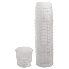WNA Classicware Tumblers, 9 oz, Plastic, Clear, 16/Pack (RSCCR91516PK)