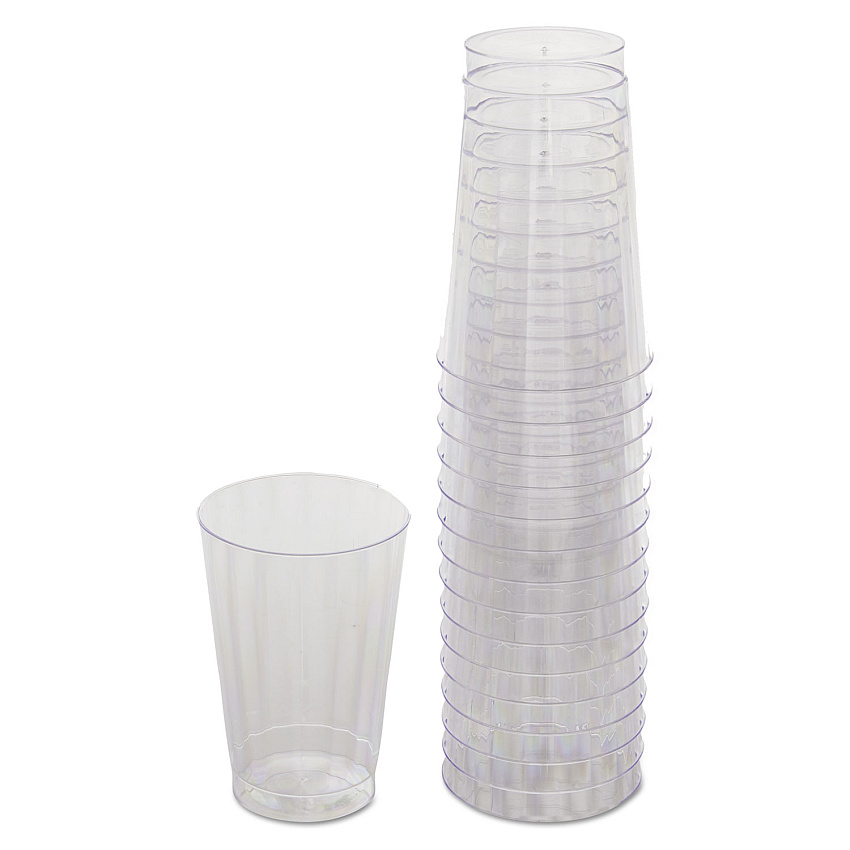 WNA Classicware Tumblers, 12 oz, Plastic, Clear, Tall, 16/Bag, 15 Bags/Carton (WNARSCC121516)