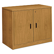 HON 10500 Series Storage Cabinet w/Doors, 36w x 20d x 29.5h, Harvest (HON105291CC)