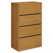 HON 10500 Series Lateral File, 4 Legal/Letter-Size File Drawers, Harvest, 36" x 20" x 59.13" (10516CC)