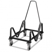 HON GuestStacker Cart, Metal, 21.38" x 35.5" x 37.88", Black (4033T)