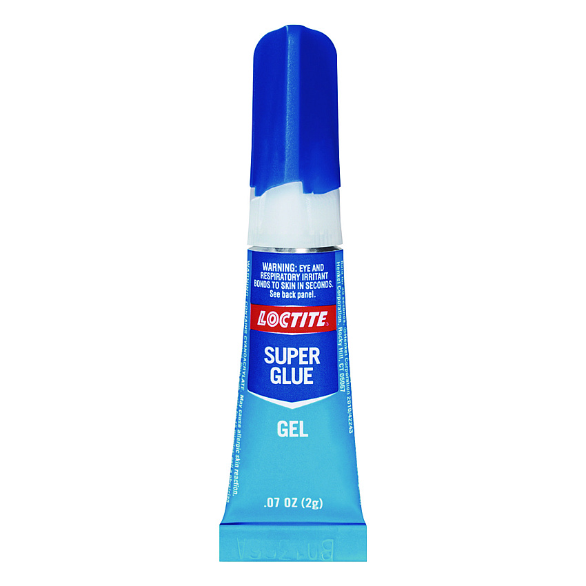 Loctite Super Glue Gel Tubes, 0.07 oz, Dries Clear, 2/Pack (LOC1255800)