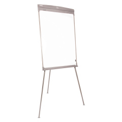 AbilityOne 7520016421222 SKILCRAFT Quartet Standard Presentation Easel, 27 x 35, White Surface, Graphite Gray Steel Frame