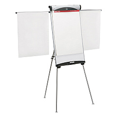 AbilityOne 7520016421221, SKILCRAFT Euro Magnetic Presentation Easel, 26 x 34, White Surface, Black Aluminum Frame