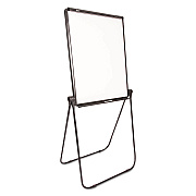 AbilityOne 7520016421223, SKILCRAFT Dual-Sided Total Erase Easel, 27 x 34, White Surface, Black Aluminum Frame