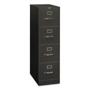 HON 310 Series Vertical File, 4 Letter-Size File Drawers, Charcoal, 15" x 26.5" x 52" (314PS)