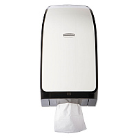 Scott Hygienic Bathroom Tissue Dispenser, 7.38 x 6.38 x 13.75, White (KCC40407)
