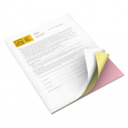 Xerox Vitality Multipurpose Carbonless 3-Part Paper, 8.5 x 11, Canary/Pink/White, 5,010/Carton (3R12854)