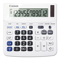 Canon TX-220TSII Portable Display Calculator, 12-Digit LCD (CNM0633C001)