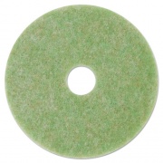 3M Low-Speed TopLine Autoscrubber Floor Pads 5000, 13" Diameter, Green/Amber, 5/Carton (18045)