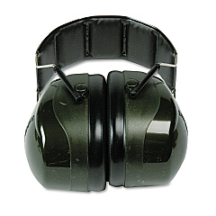 3M Peltor H7A Deluxe Ear Muffs, 27 dB NRR, Black