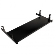 HON Oversized Keyboard Platform/Mouse Tray, 30w x 10d, Black (4028P)