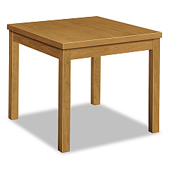 HON Laminate Occasional Table, Square, 24w x 24d x 20h, Harvest (HON80192CC)