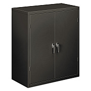 HON Assembled Storage Cabinet, 36w x 18.13d x 41.75h, Charcoal (HONSC1842S)