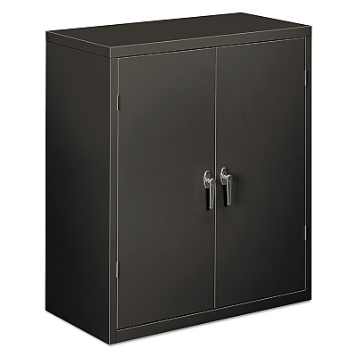 HON Assembled Storage Cabinet, 36w x 18.13d x 41.75h, Charcoal (HONSC1842S)