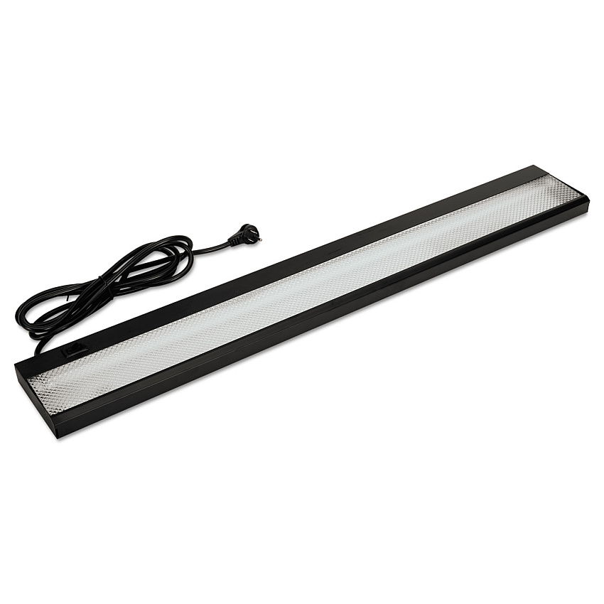 HON Task Light For Stack-On Storage Unit, 34.63w x 3.69d x 1.13h, Black (HONH870942)
