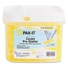 Carpet Pre-Spotter, Citrus Scent, 100 PAK-ITs/Tub, 4 Tubs/Carton (BIG5964203400CT)