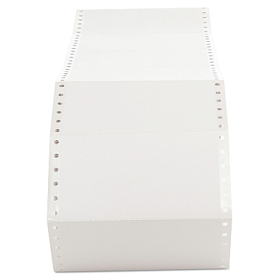 Universal Dot Matrix Printer Labels, Dot Matrix Printers, 2.94 x 5, White, 3,000/Box (UNV75114)