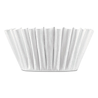 BUNN Coffee Filters, 8 to 12 Cup Size, Flat Bottom, 100/Pack (BUNBCF100B)