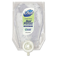 Dial Professional Antibacterial Gel Hand Sanitizer Refill for Versa Dispenser, Fragrance-Free, 15 oz, 6/Carton (DIA12258CT)
