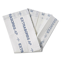 Medline Extrasorbs Air-Permeable Disposable DryPads, 30" x 36", White, 5 Pads/Pack (MIIEXTSRB3036AZ)