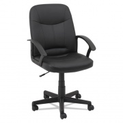 OIF Executive Office Chair, Supports Up to 250 lb, 16.54" to 19.84" Seat Height, Black (LB4219)