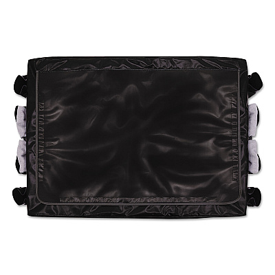 Rubbermaid Commercial Storage/trash Compartment Cover, Cloth, Black (RCP1889864)