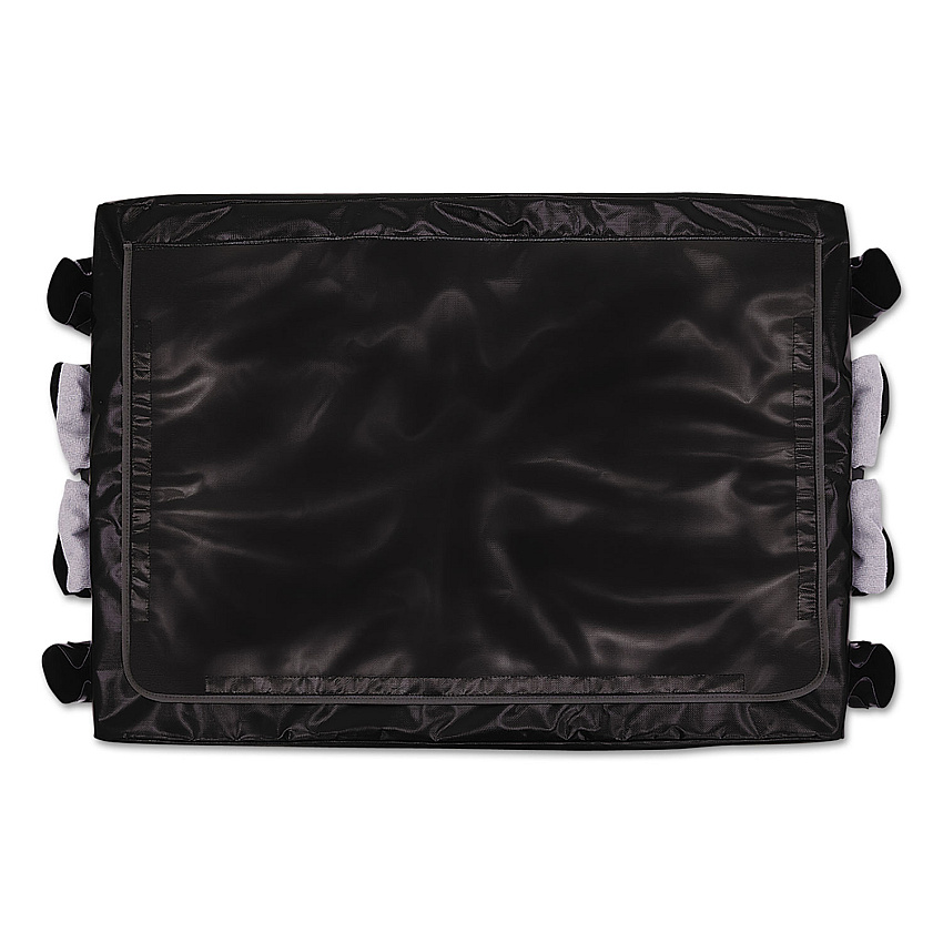 Rubbermaid Commercial Storage/trash Compartment Cover, Cloth, Black (RCP1889864)