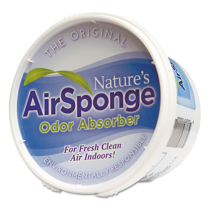 Nature's Air Sponge Odor Absorber, Neutral, 16 oz Cup, 12/Carton (DEL1012)