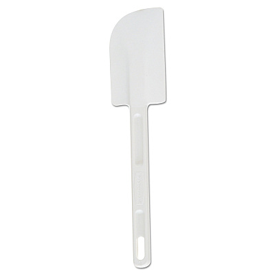 Rubbermaid Commercial Cook's Scraper, 9 1/2", White (RCP1901WHI)