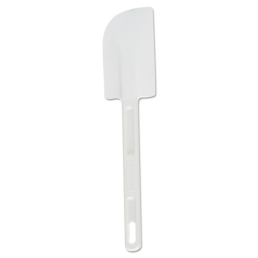 Rubbermaid Commercial Cook's Scraper, 9 1/2", White (RCP1901WHI)