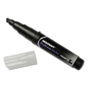 AbilityOne 7520012943791 SKILCRAFT Dry Erase Marker, Broad Chisel Tip, Black, Dozen