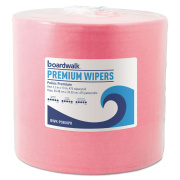Boardwalk Hydrospun Wipers, 12 x 13, Red, 475/Roll (P080JPR)