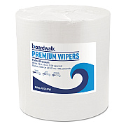 Boardwalk Hydrospun Wipers, 10 x 13, White, 1,100/Roll (BWKP050JPW)