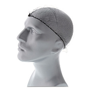 AmerCareRoyal Lightweight Latex-Free Hairnets, Nylon, 28", Black, 144/Box, 20 Boxes/Carton (RPH144LTBK28)
