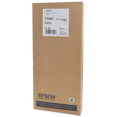 Epson T596C00 UltraChrome HDR Ink, White