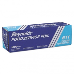 Reynolds Wrap Metro Aluminum Foil Roll, Standard Gauge, 12" x 1,000 ft, Silver (611M)