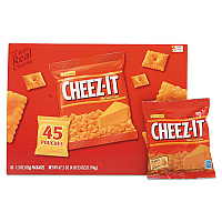 Sunshine Cheez-it Crackers, Original, 1.5 oz Pack, 45 Packs/Carton (KEB827553)